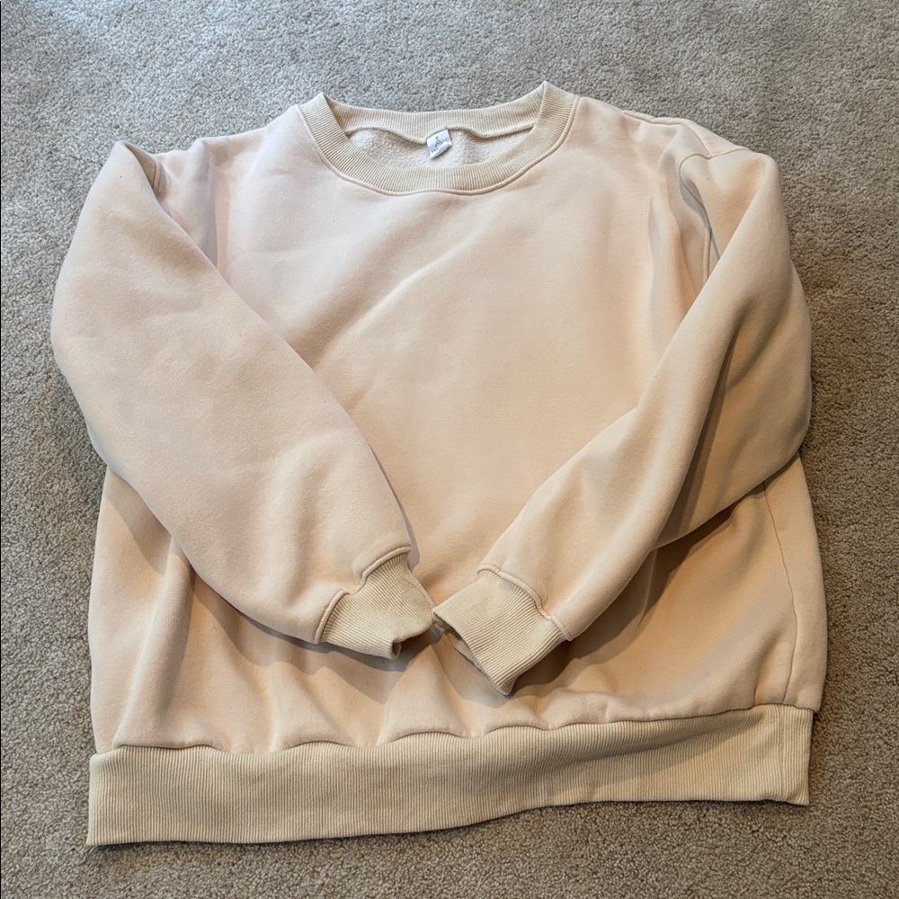 Cream Sweatshirt